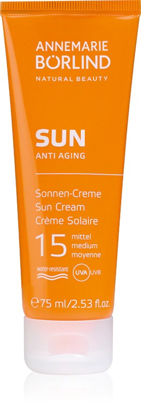 ANNEMARIE BÖRLIND SUN ANTI-AGING 抗老防曬面霜 SPF 15, 75 ml