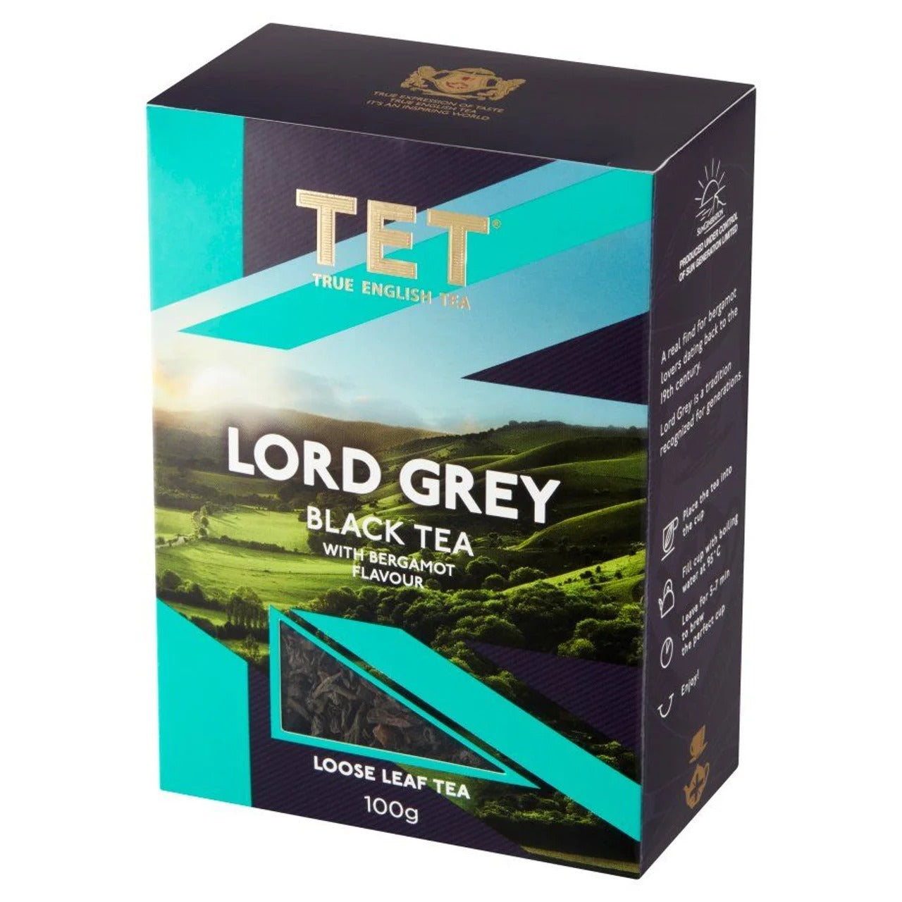 TET Lord Grey 頂級佛手柑大葉黑茶 100 g