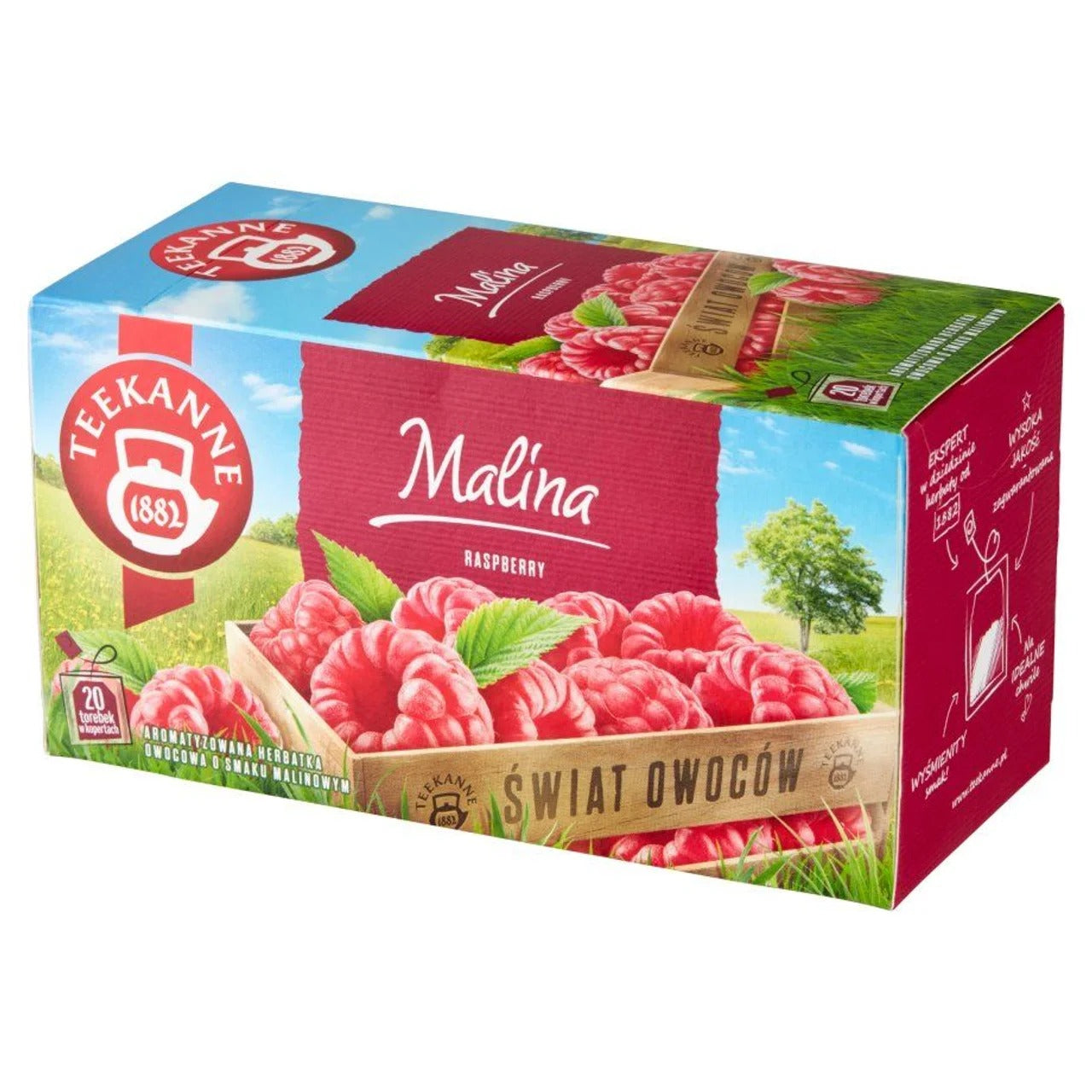 Teekanne World of Fruits 經典覆盆莓果茶 20 x 2.5 g