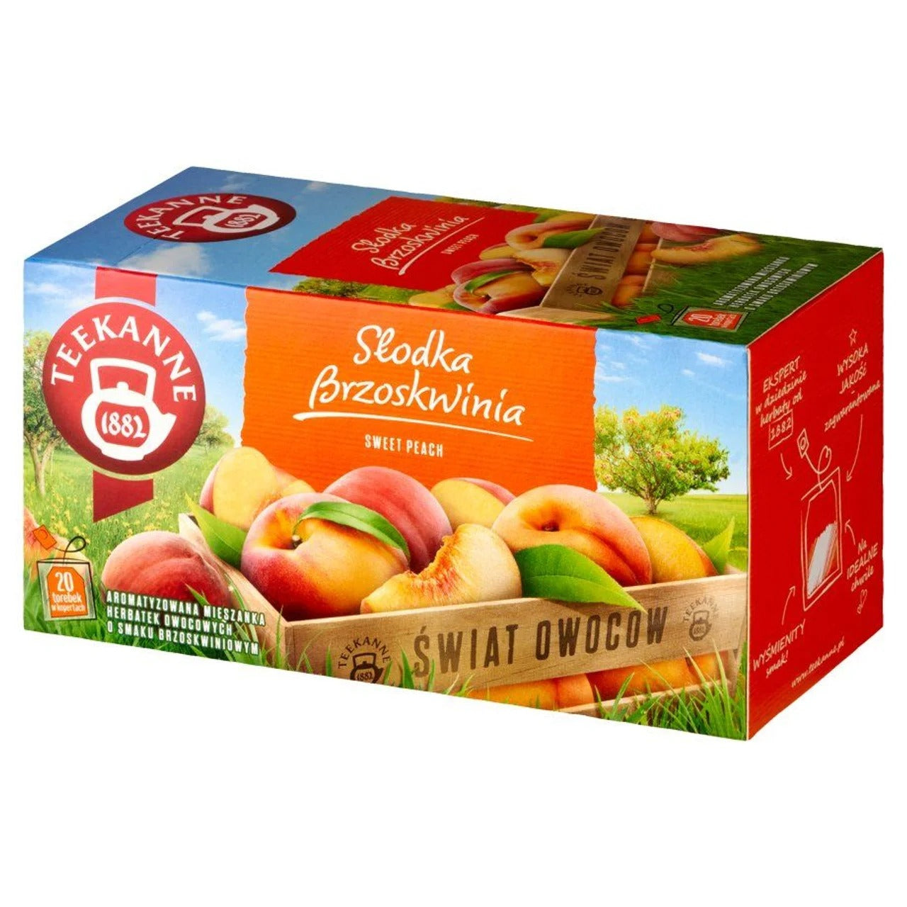 Teekanne World of Fruits 經典蜜桃果茶 20 x 2.5 g