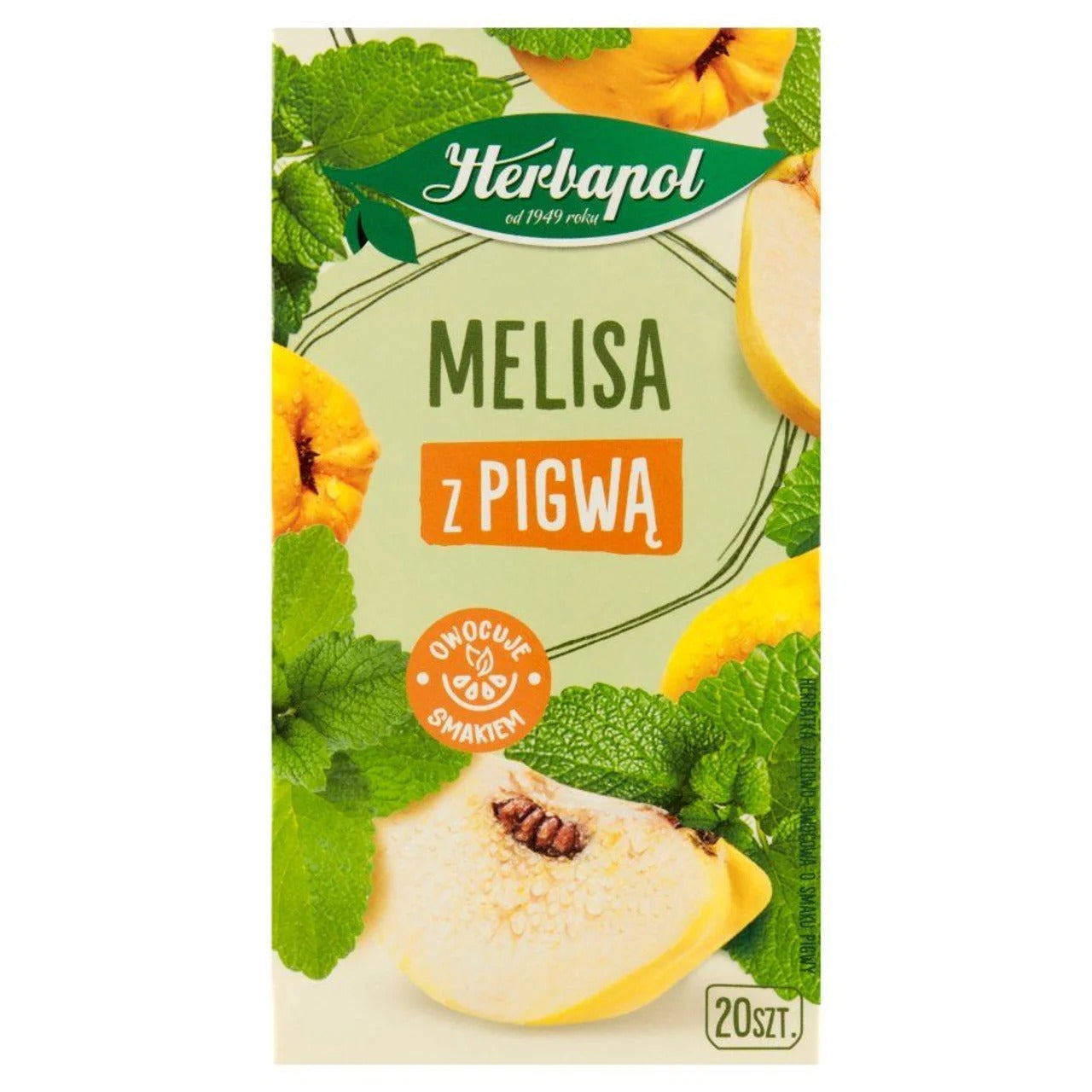 Herbapol Melisa z Pigwą 蜜蜂花榲桲草本果茶 20 包