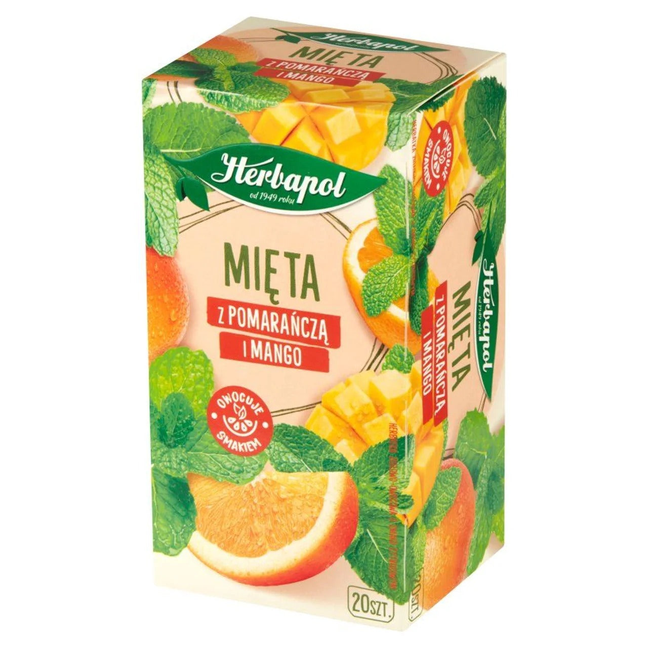 Herbapol Mięta 薄荷橙香芒果草本果茶 20 包