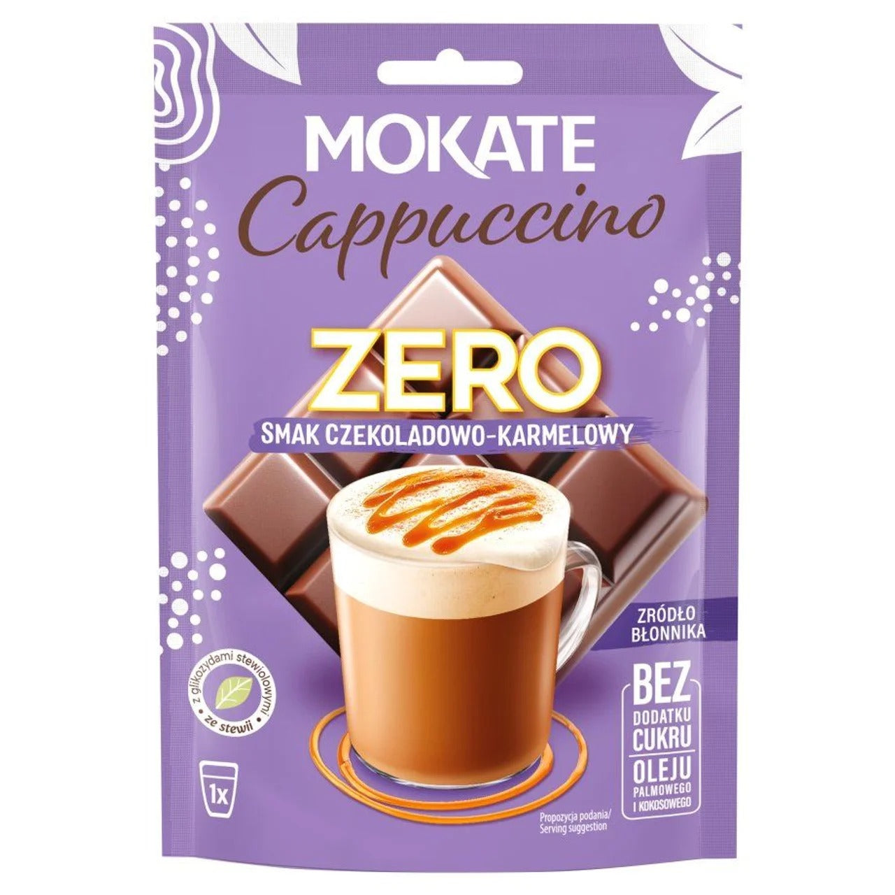 Mokate Cappuccino Zero 巧克力焦糖風味即溶卡布奇諾 20 g