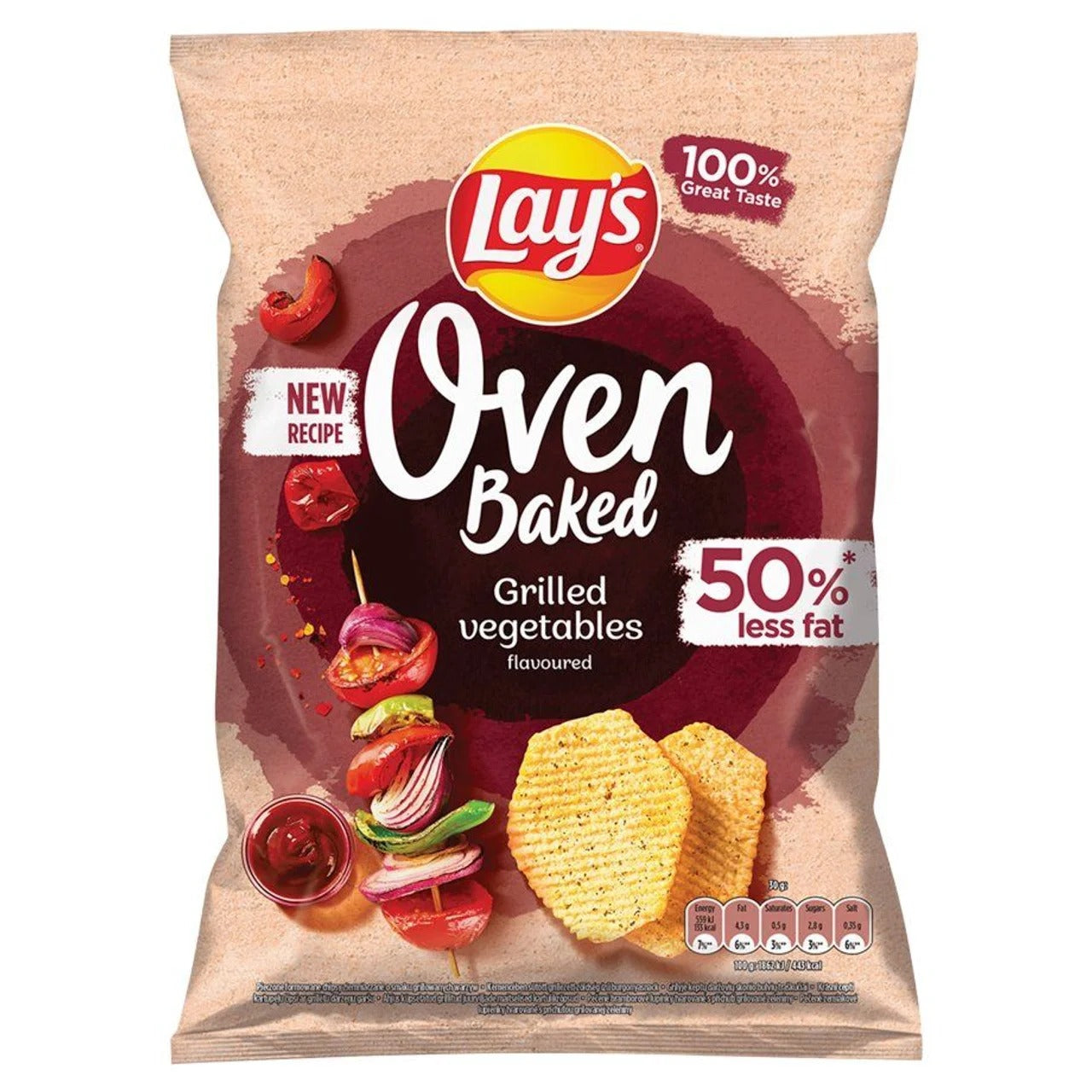 Lay's 樂事烘烤系列 烤蔬菜風味洋芋片 110 g
