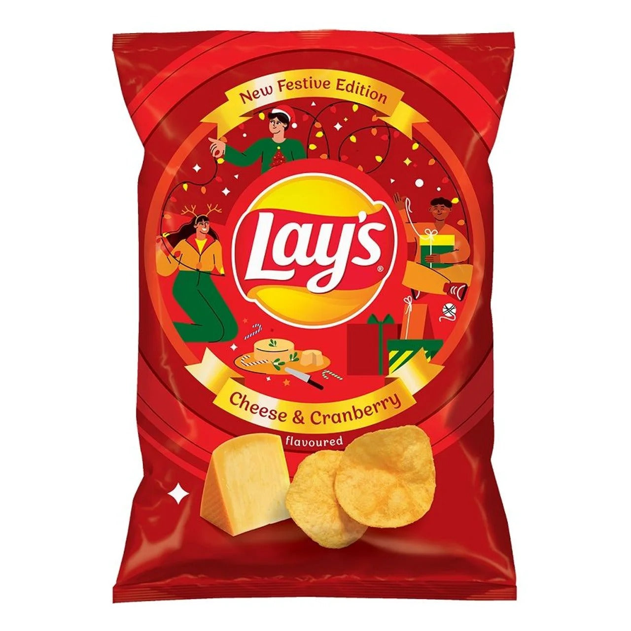 Lay's 樂事起司與蔓越莓風味洋芋片 130 g