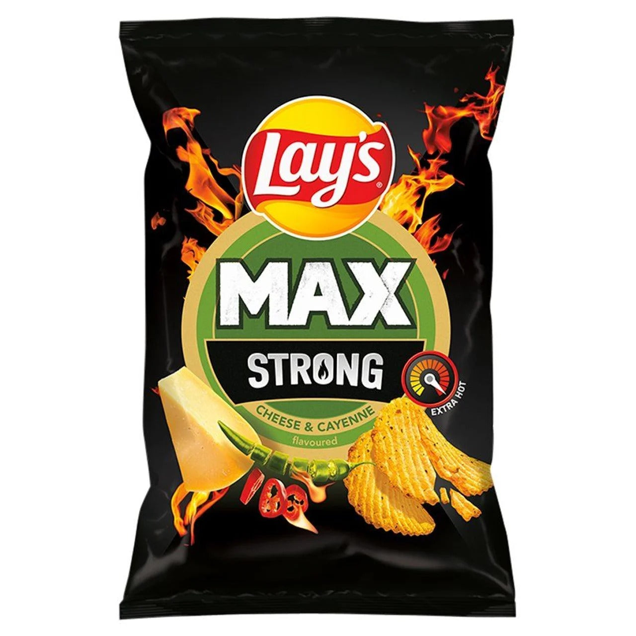 Lay's 樂事 Strong 系列 起司辣椒風味洋芋片 130 g