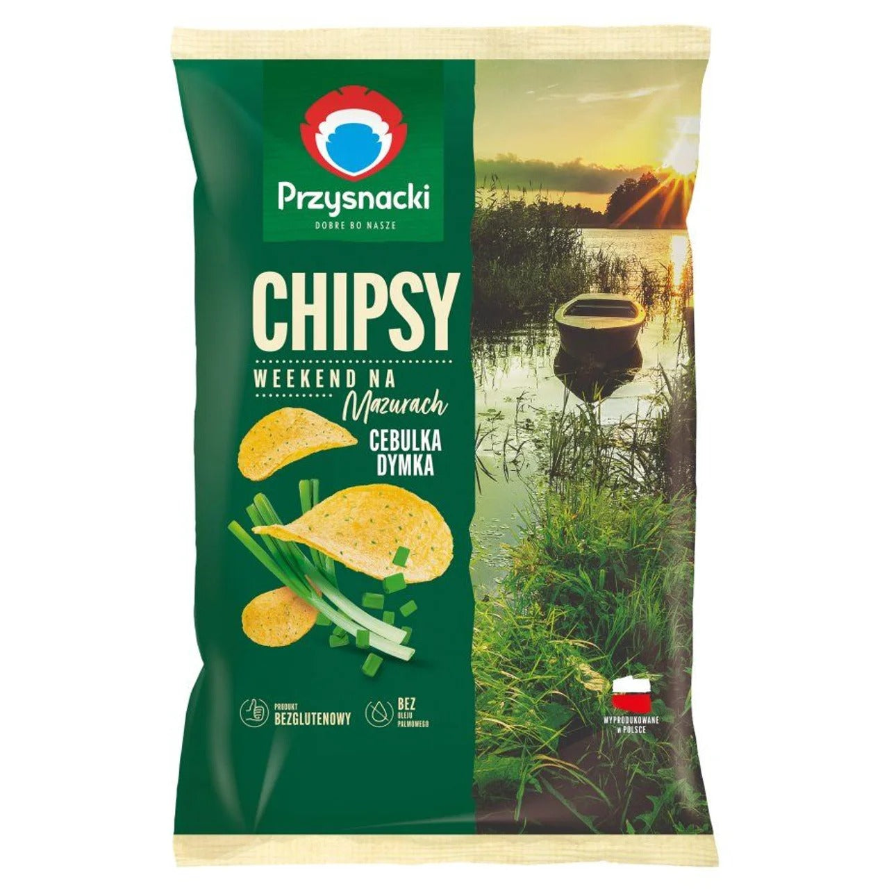 Przysnacki 經典青蔥（春蔥）風味洋芋片 135 g