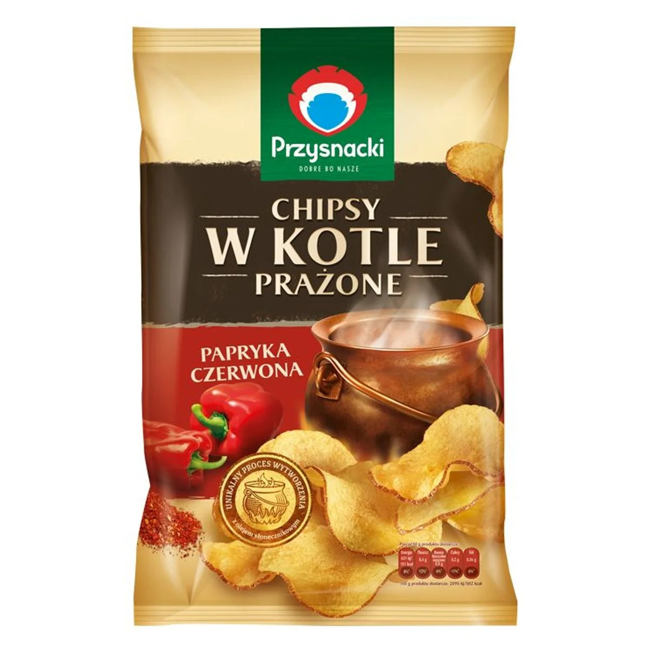 Przysnacki 釜炸系列 紅椒風味厚切洋芋片 125 g