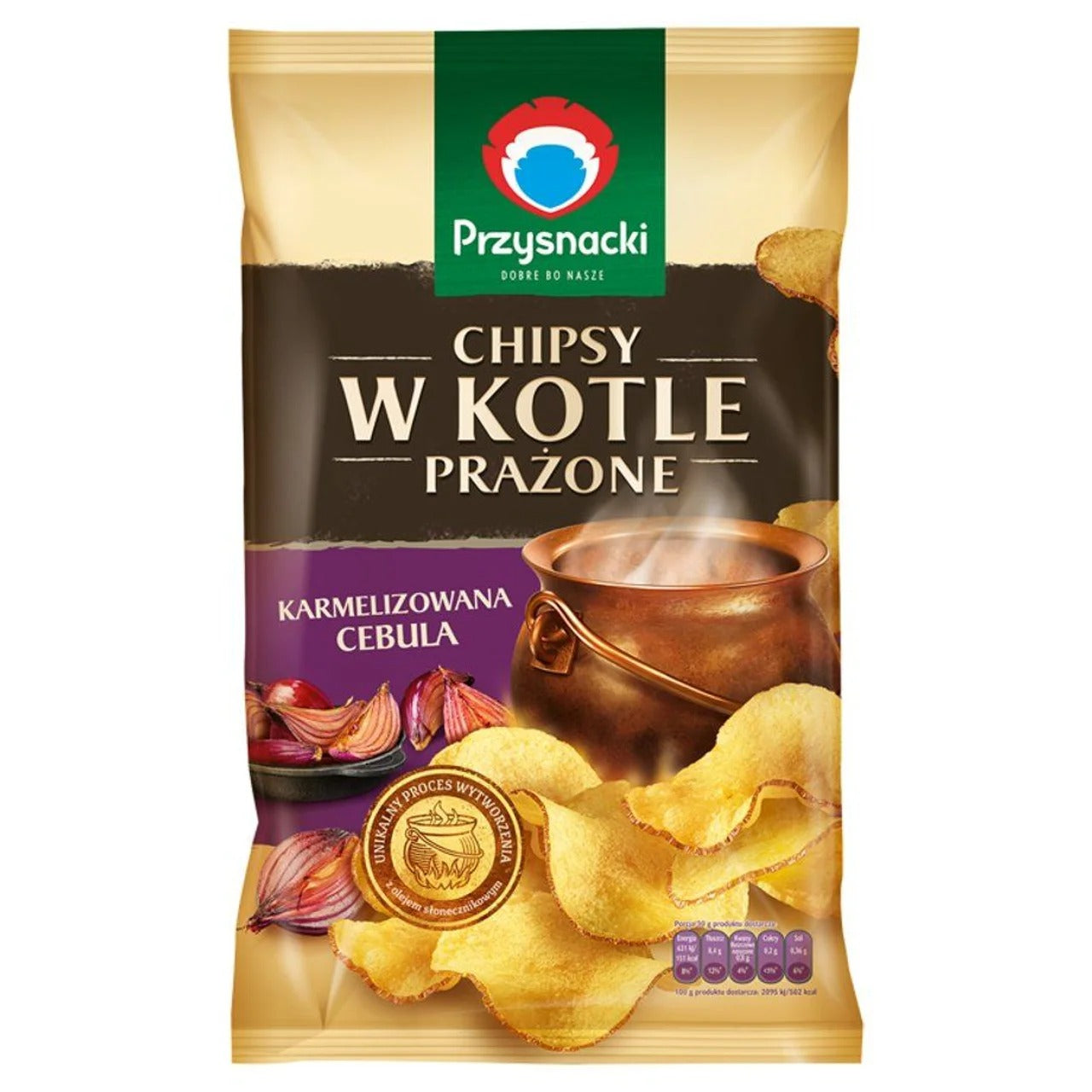 Przysnacki 釜炸系列 焦糖洋蔥風味厚切洋芋片 125 g