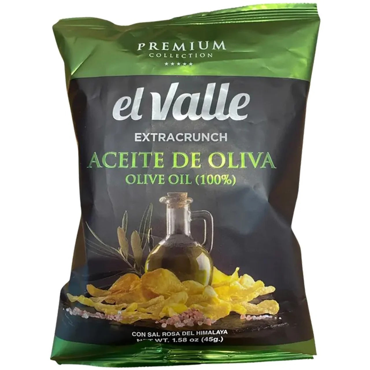 El Valle 西班牙地中海風味手工洋芋片（橄欖油與喜馬拉雅山鹽） 45 g