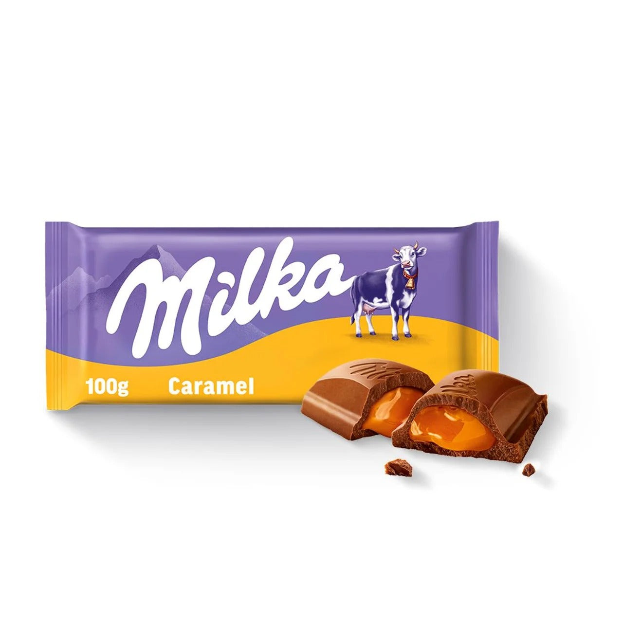 Milka 妙卡經典焦糖夾心牛奶巧克力 100 g