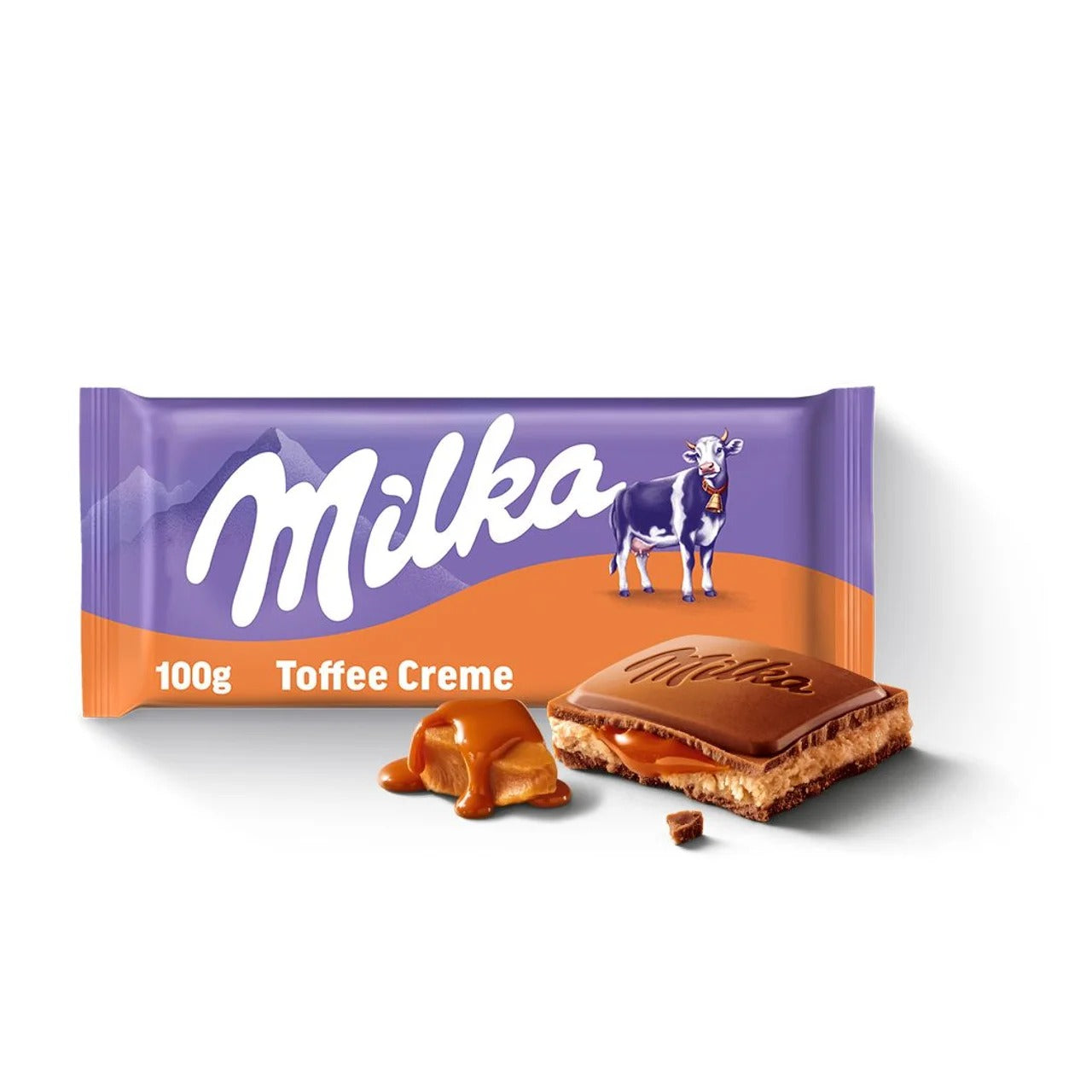 Milka 妙卡太妃糖夾心牛奶巧克力 100 g