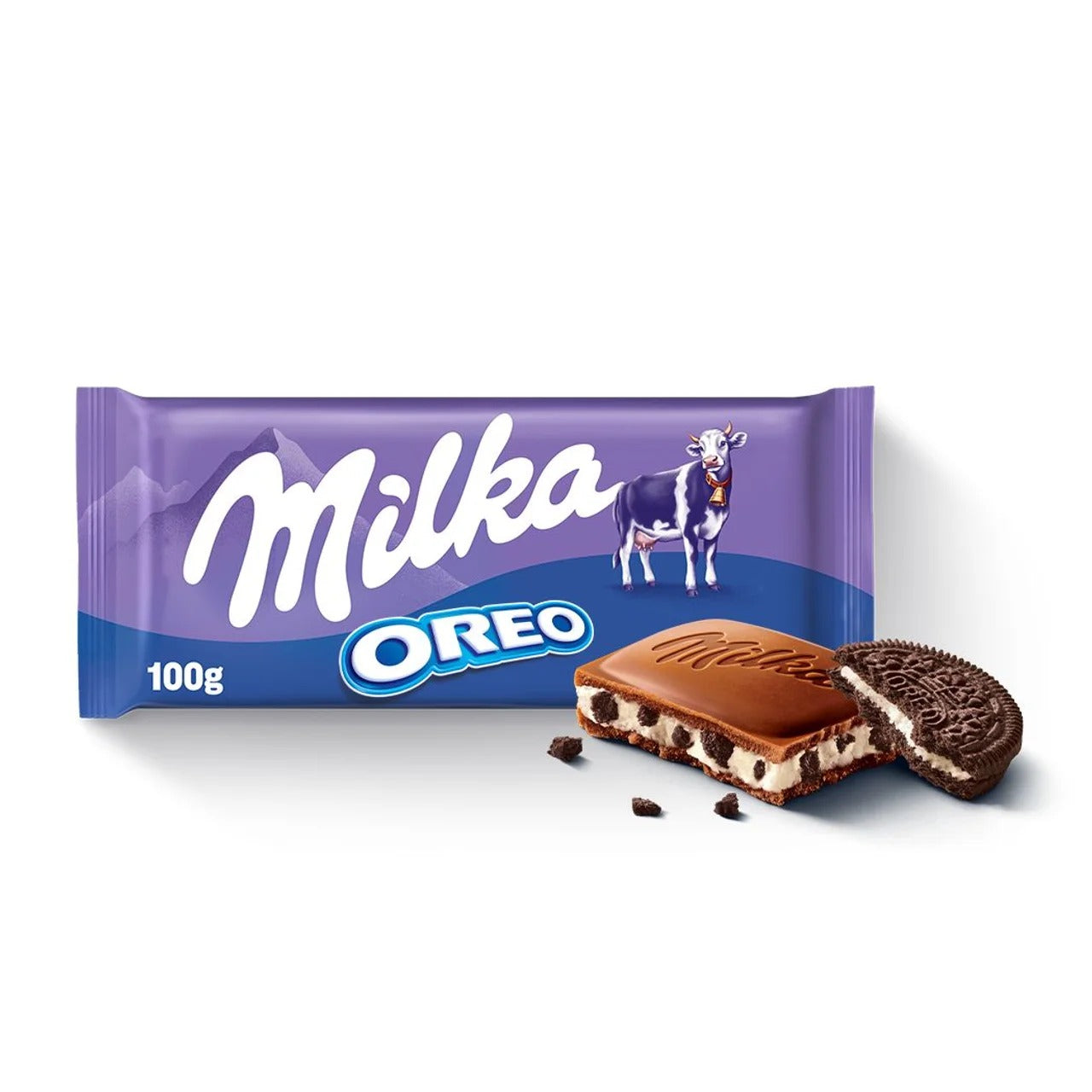 Milka Milk Chocolate with Oreo Filling 100 g