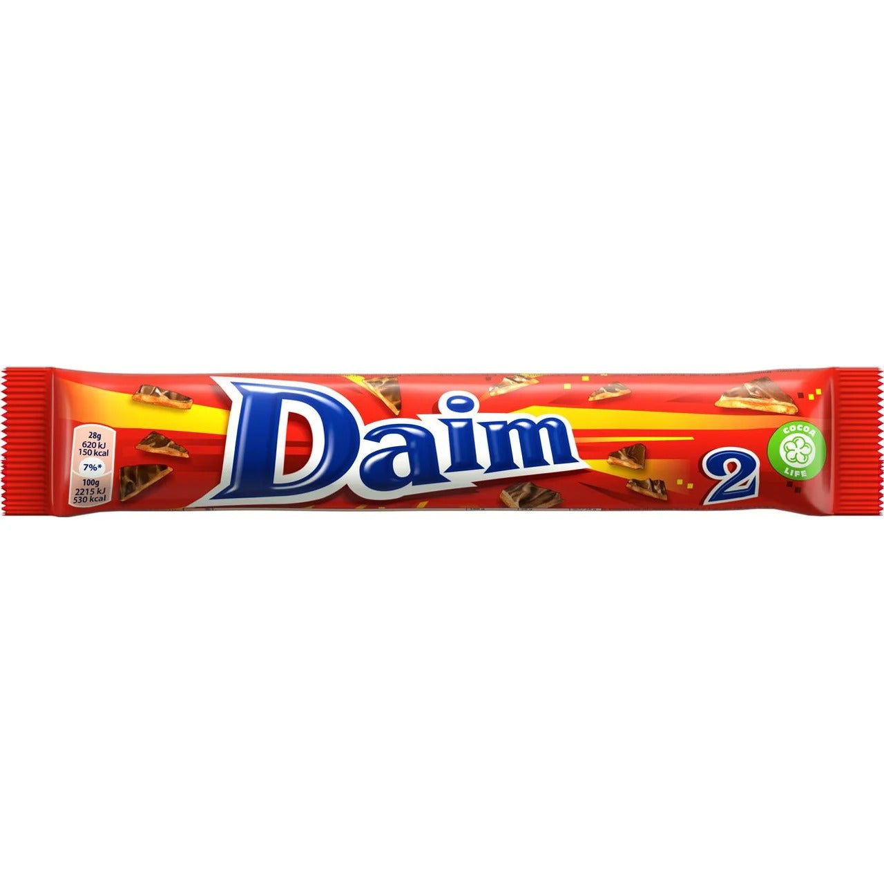 Daim 經典瑞典焦糖脆心巧克力（雙棒裝） 2 x 28 g
