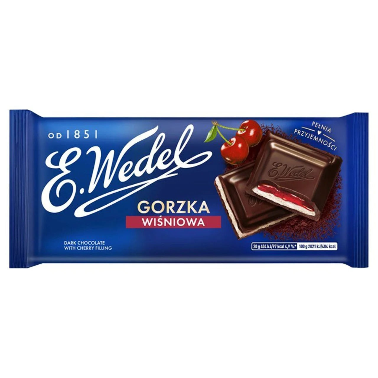 E. Wedel 經典櫻桃夾心黑巧克力 100 g
