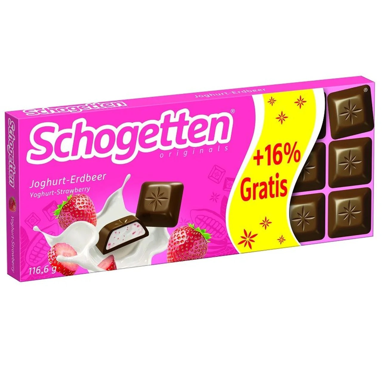 Schogetten 草莓優格夾心牛奶巧克力 116 g