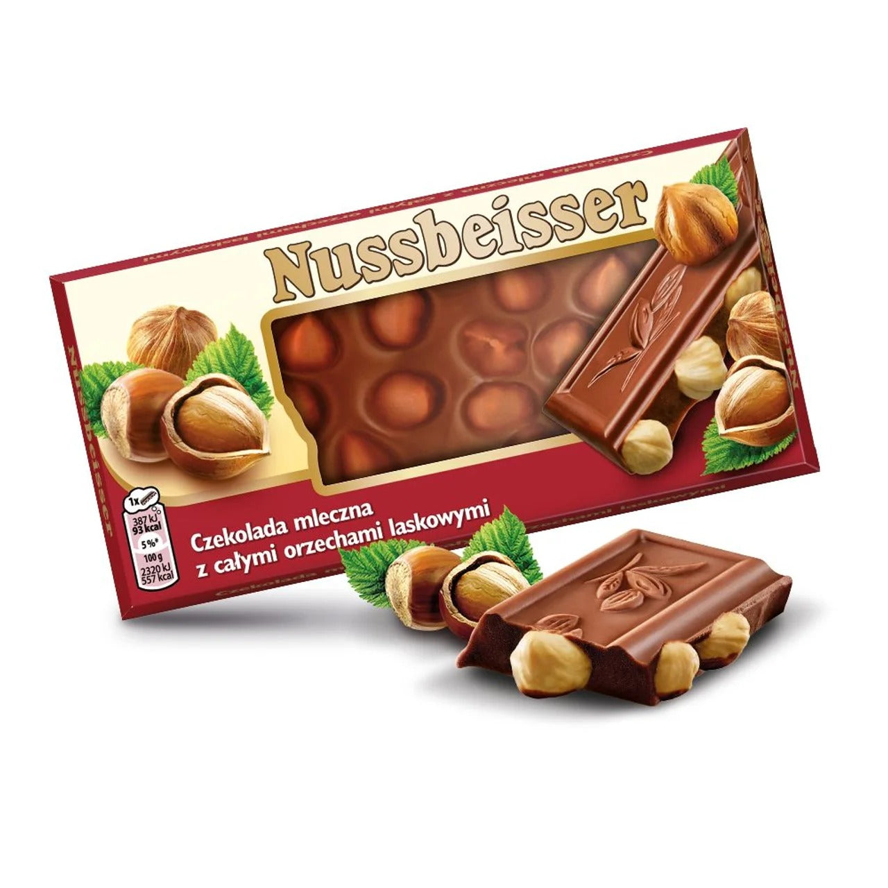 Nussbeisser 經典全顆榛果牛奶巧克力 100 g