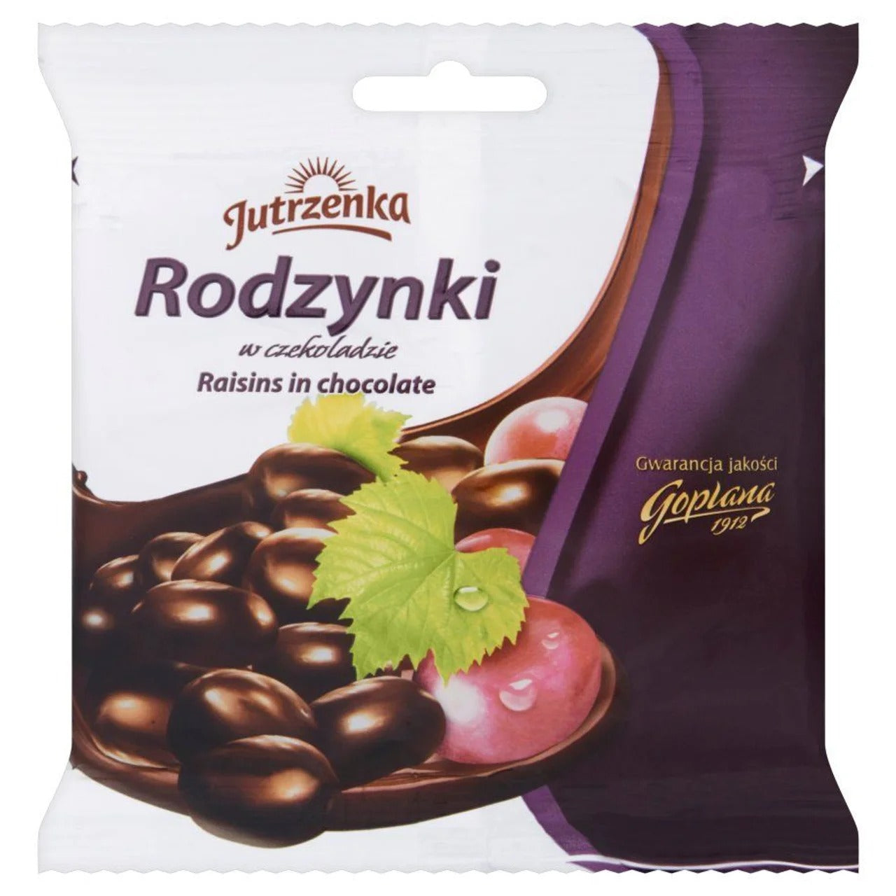 Jutrzenka 經典經典黑巧克力葡萄乾 80 g