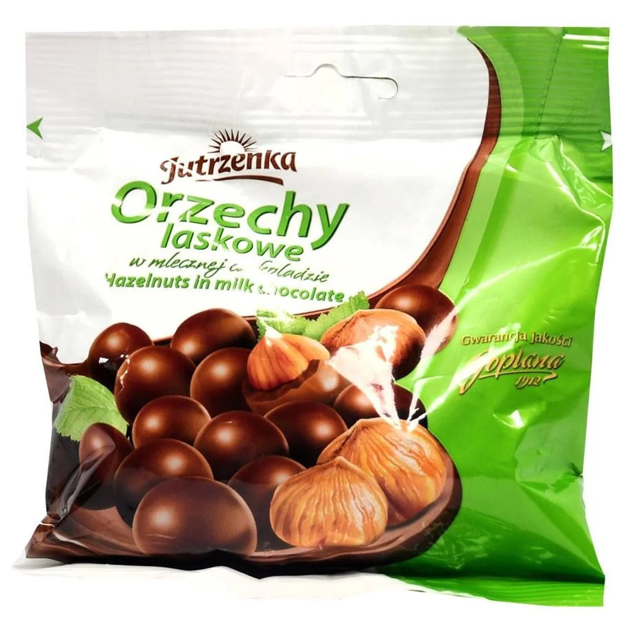 Jutrzenka 經典牛奶巧克力裹全顆榛果 80 g