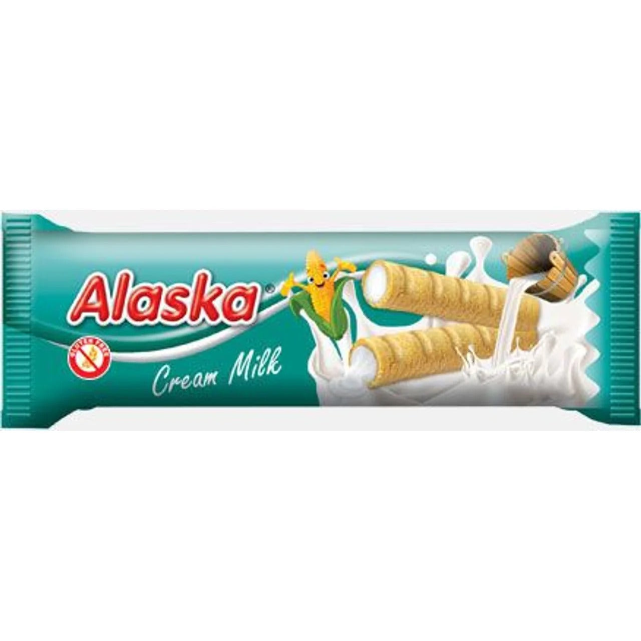 Alaska 經典玉米捲：濃郁牛奶乳霜內餡 18 g