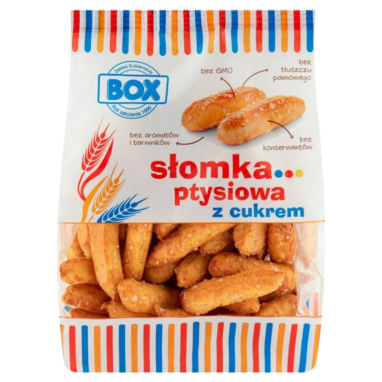 Słomki 經典泡芙甜味酥餅棒 100 g