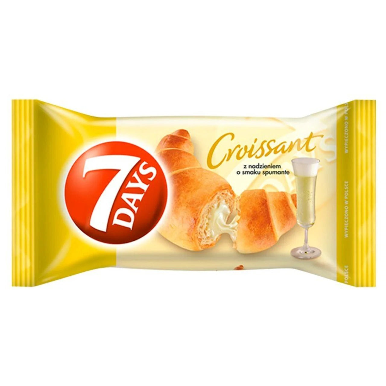 7 Days 經典系列：義大利氣泡酒乳霜夾心牛角包 60 g