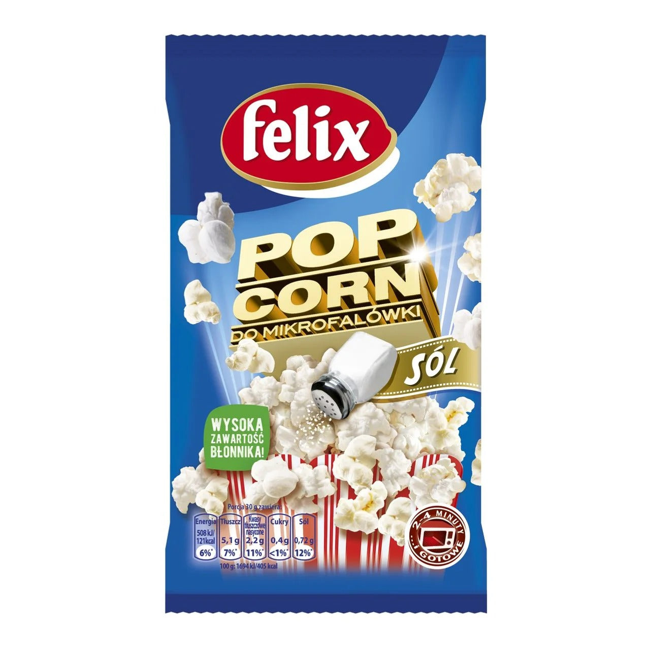 Felix 微波爐專用經典鹽味爆米花 90 g