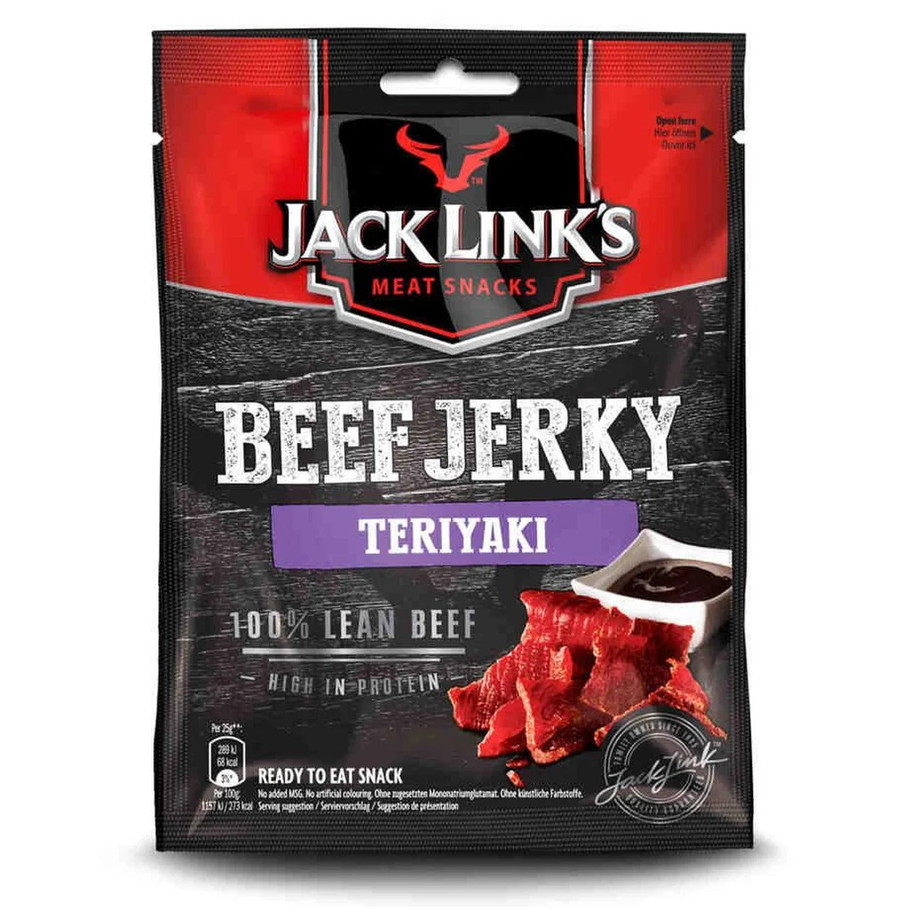 Jack Link’s 日式照燒風味「鹹甜煙燻」美式牛肉乾 25 g