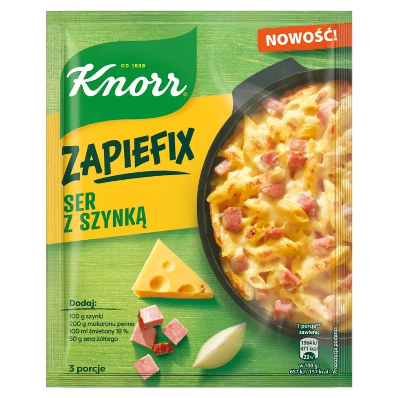 Knorr 家樂牌 起司火腿焗烤 專用調味基底 42 g