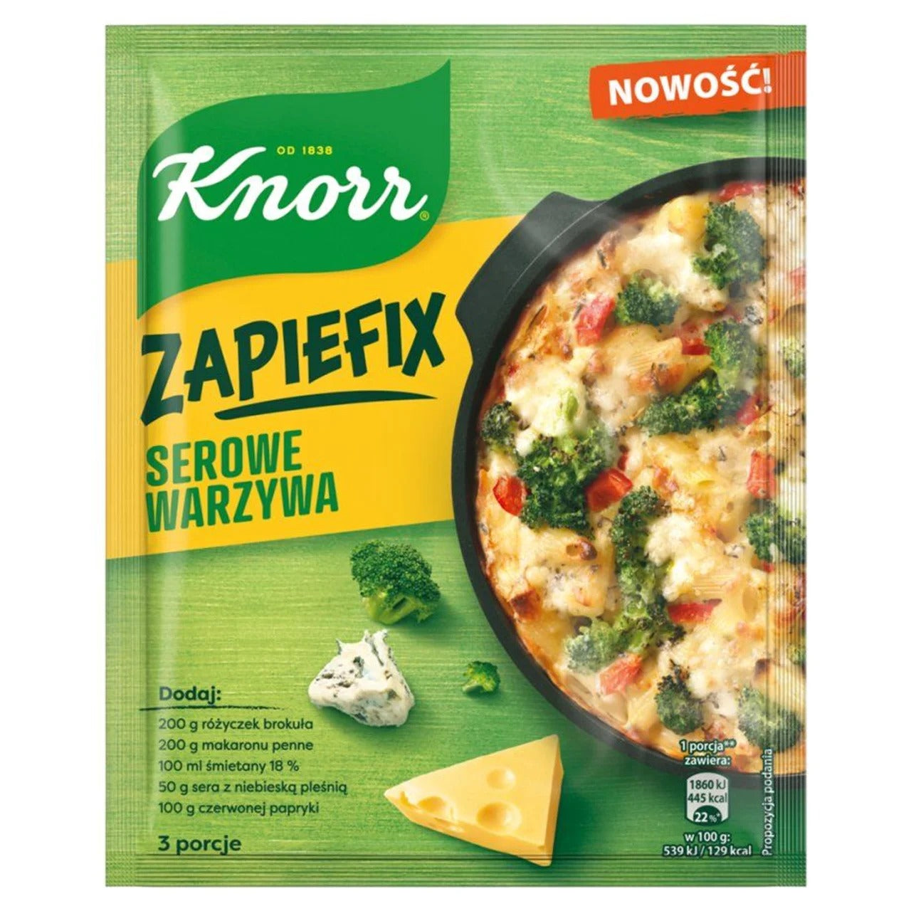 Knorr 家樂牌 起司奶油蔬菜焗烤 專用調味基底 40 g