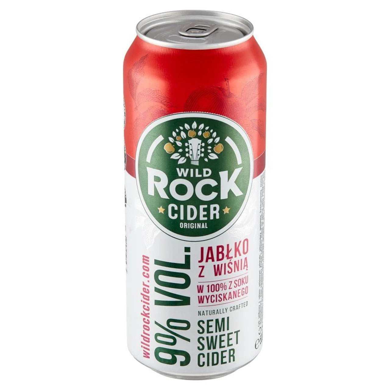 Wild Rock 強效櫻桃蘋果西打（半甜型 / 酒精濃度 9%）500 ml