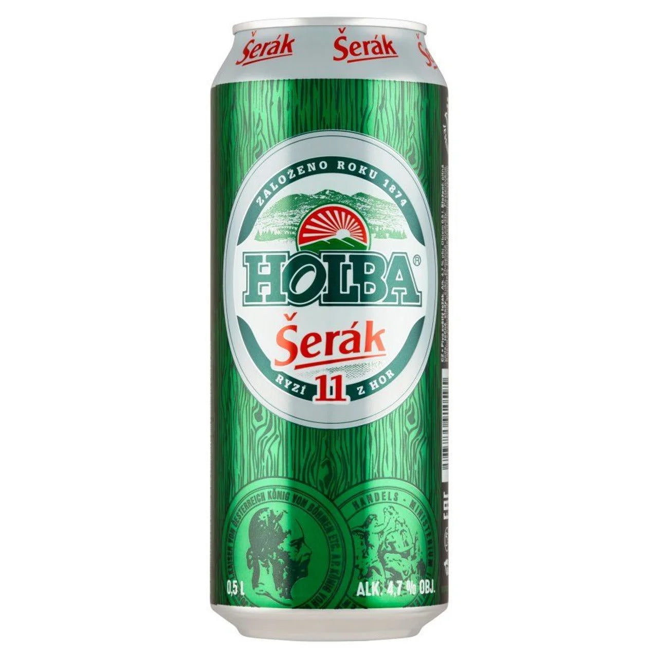 Holba Šerák 經典捷克「山地」金黃拉格啤酒 500 ml