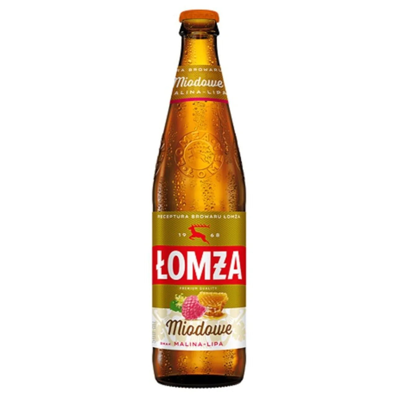 Łomża 波蘭經典蜂蜜覆盆子風味拉格啤酒 500 ml