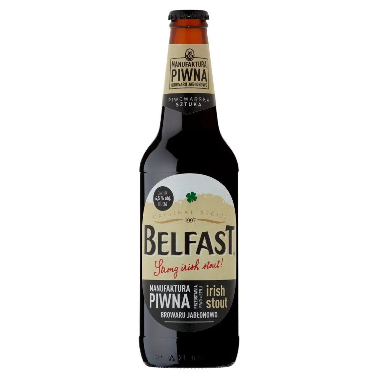 Belfast 貝爾法斯特黑啤酒（酒精濃度 6.5%）500 ml