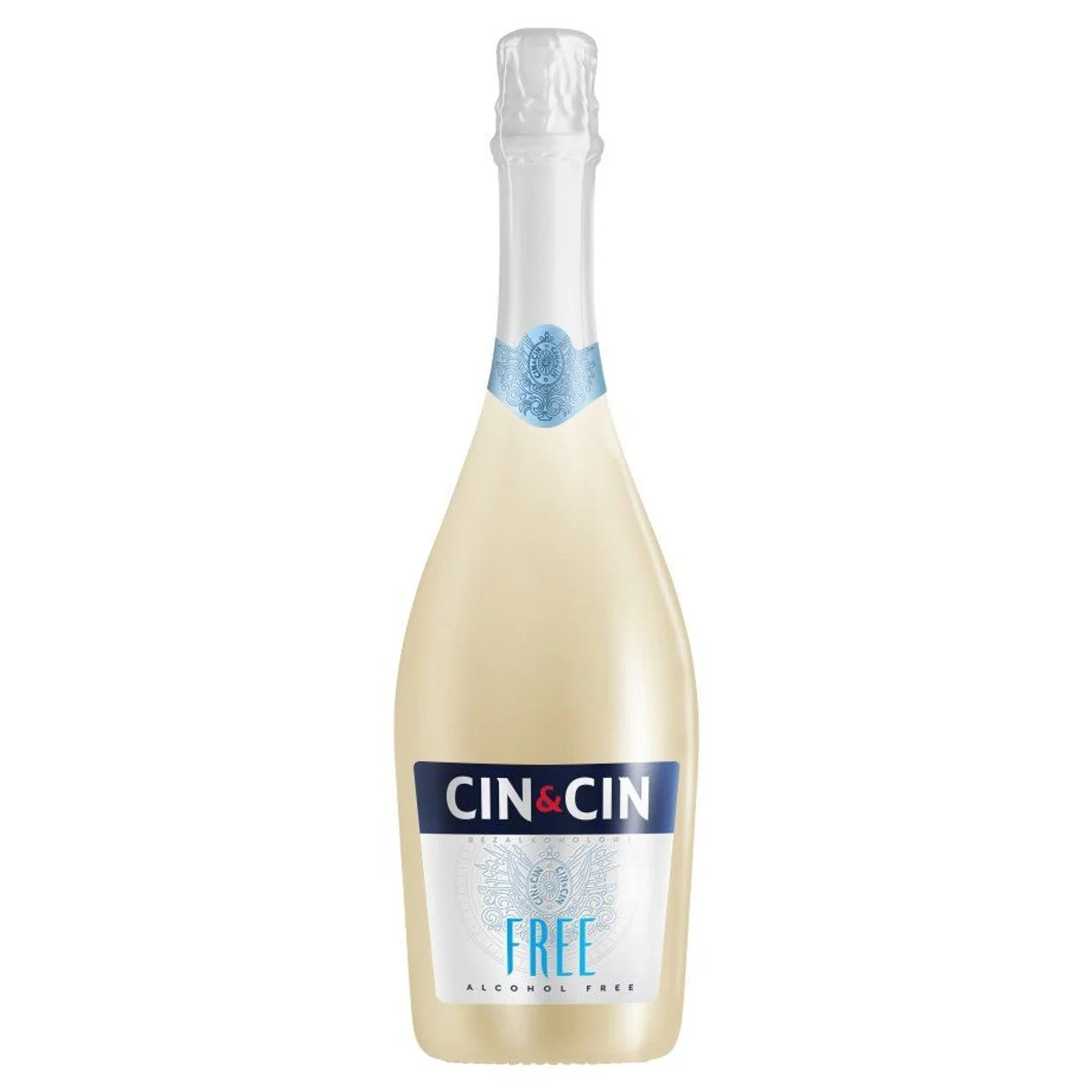 Cin&Cin Free – Non-Alcoholic Sparkling White Beverage 0.0% ABV 750 ml