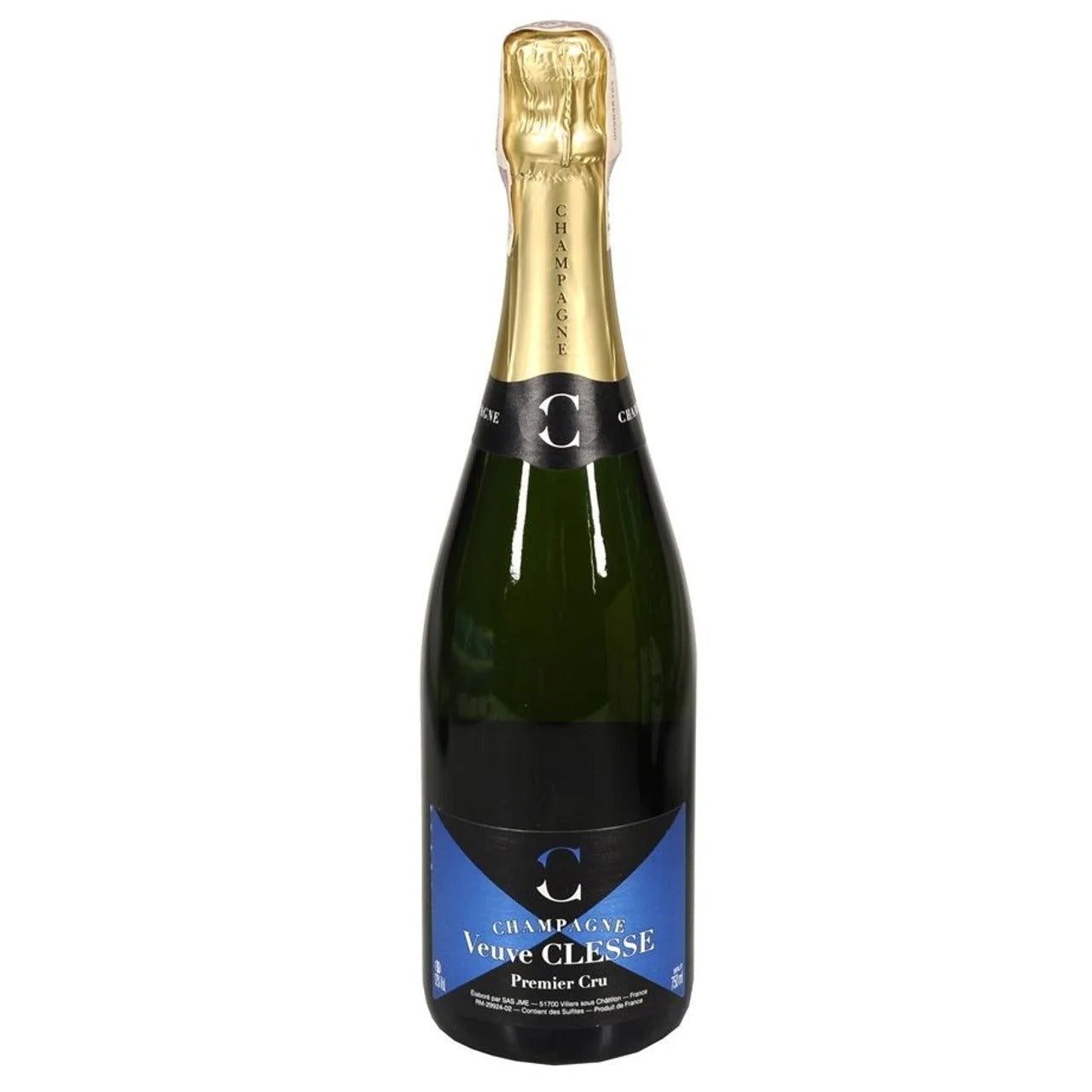 Champagne Veuve Clesse – French Champagne Brut 750 ml