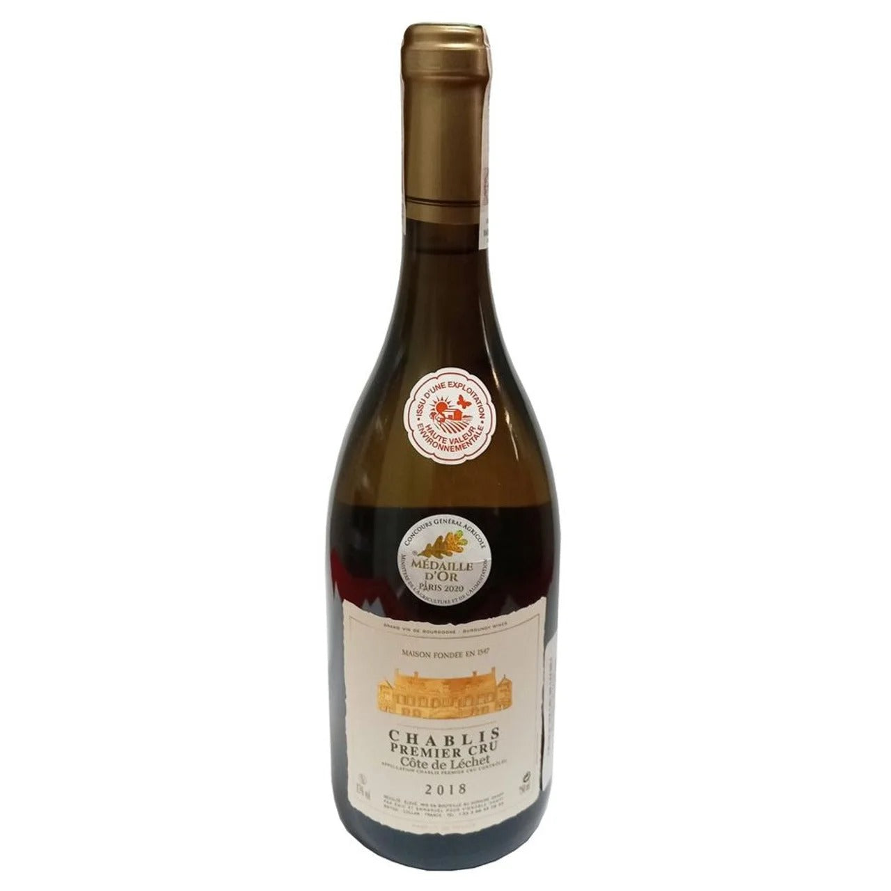 Côte de Léchet French Burgundy Dry White Wine 750 ml