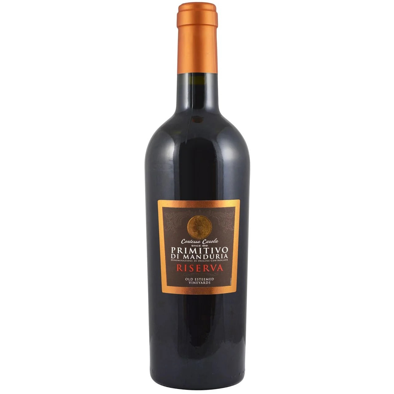 Contessa Carola Italian Dry Red Wine 15.0% ABV 750 ml