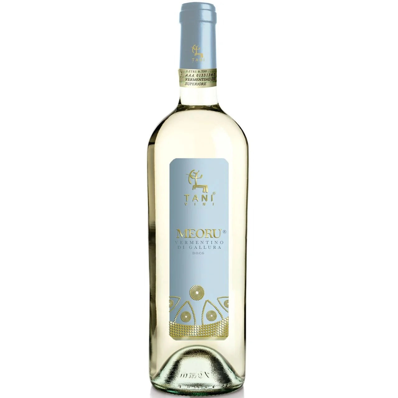 Meoru Italian Dry White Wine 14.0% ABV 750 ml