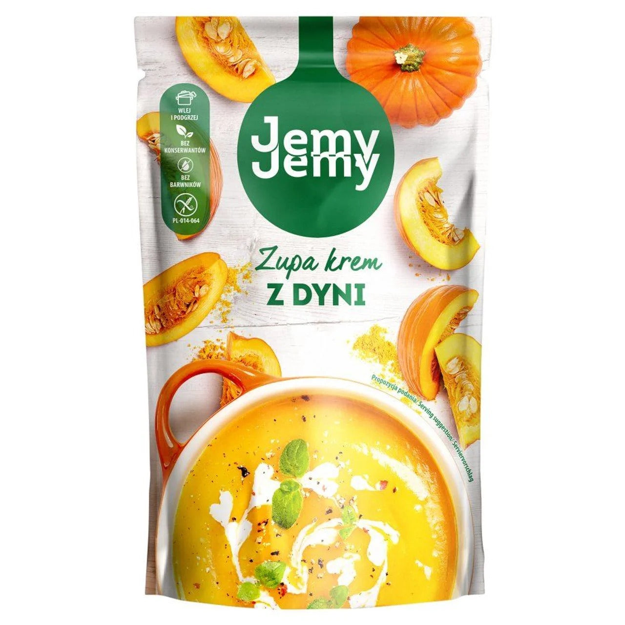 JemyJemy Pumpkin Cream Soup – Ready-to-Eat Gourmet Meal 375 g