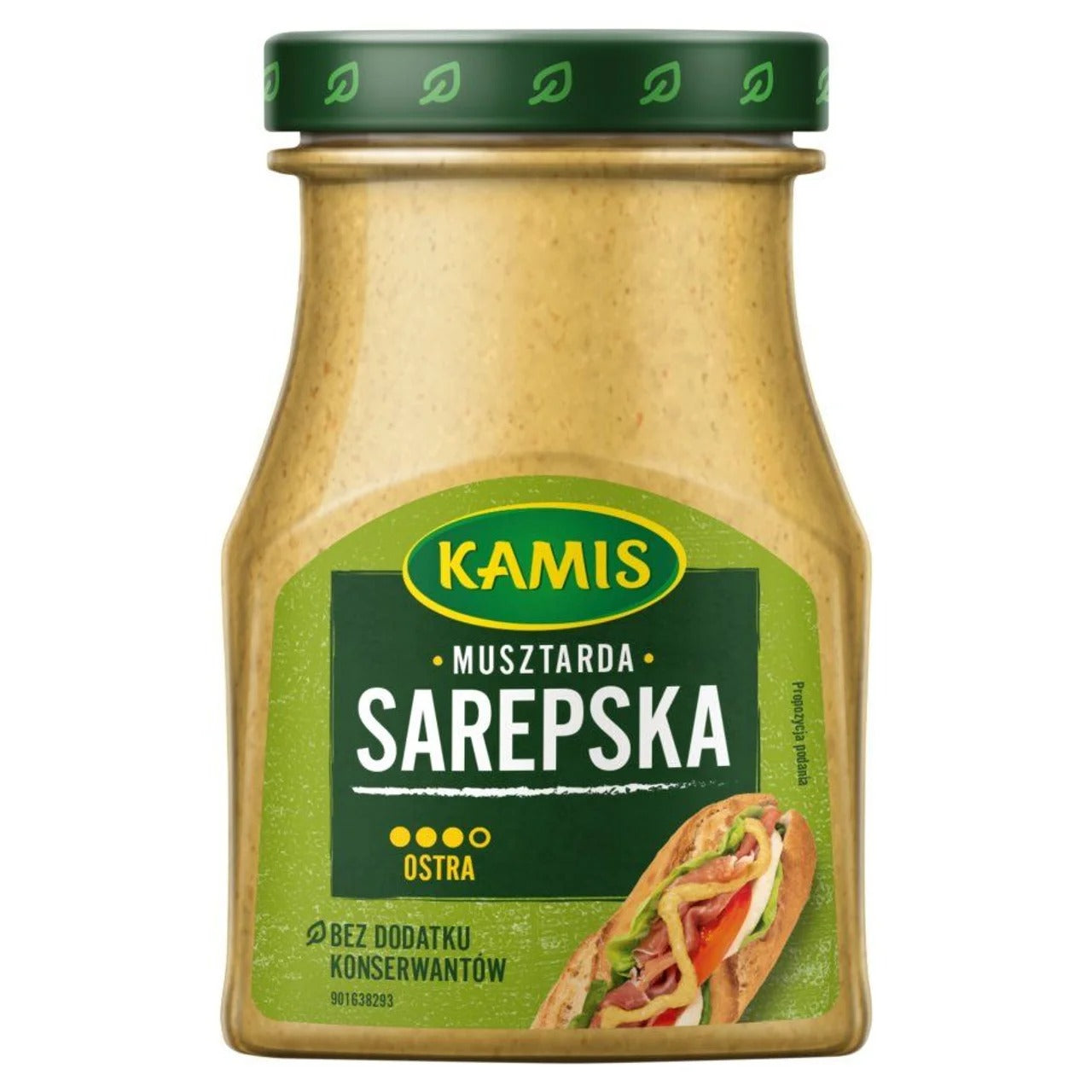 Kamis Sarepska Mustard – Poland’s Favorite Traditional Mustard 185 g