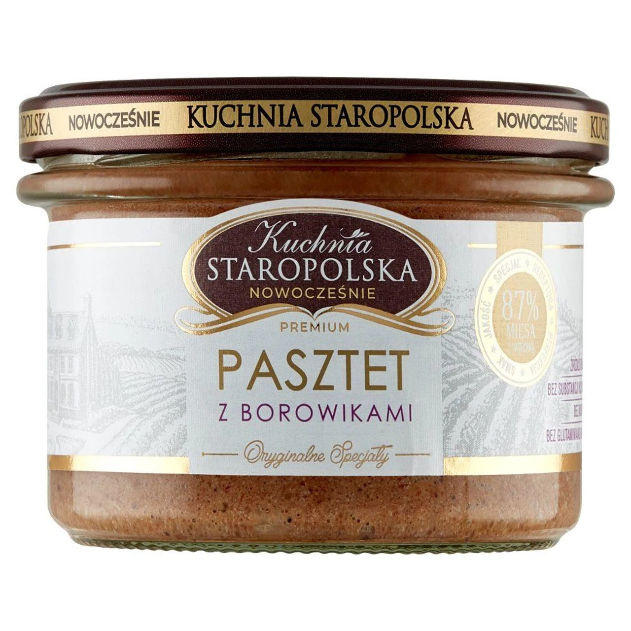 Kuchnia Staropolska 老波蘭廚房特選美味牛肝菌肉抹醬 160 g