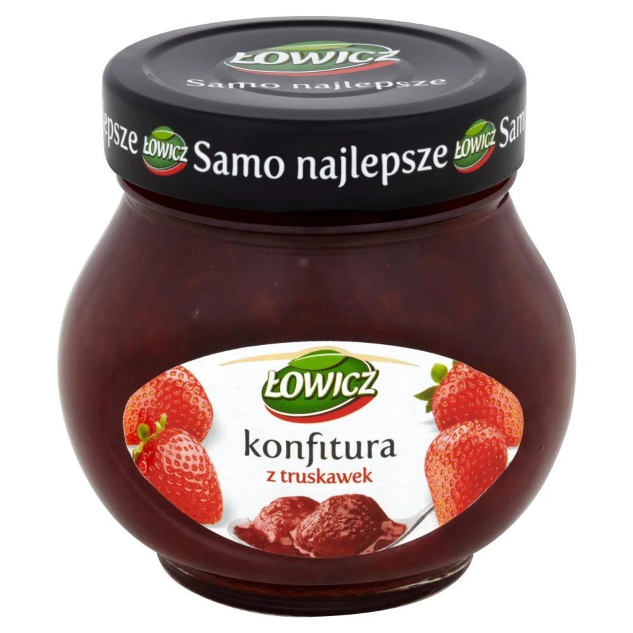 Łowicz 特級草莓果醬（低糖配方） 240 g