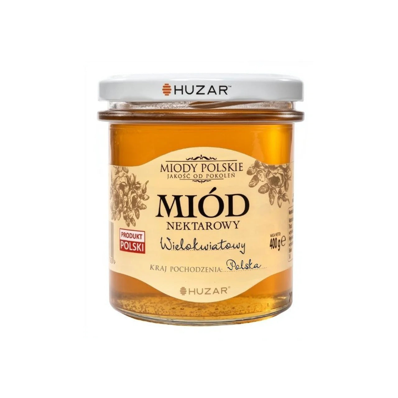 Huzar 波蘭百花百花蜂蜜（天然熟成） 400 g