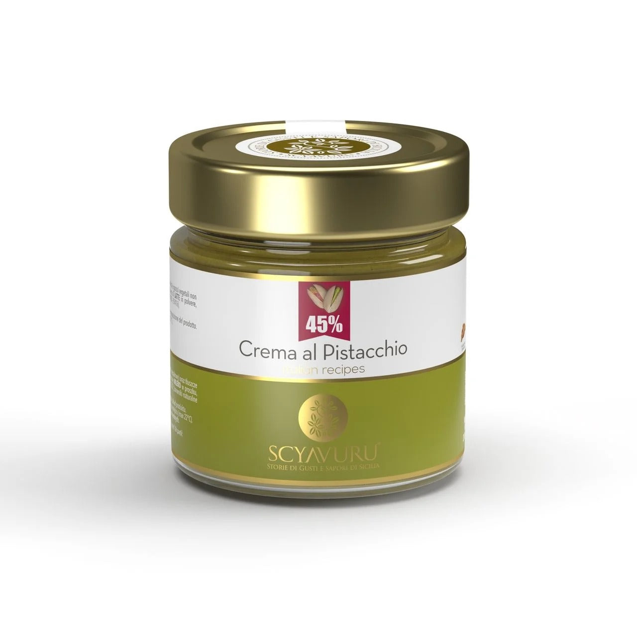 Scyavuru 義大利西西里頂級 45% 開心果醬 200 g