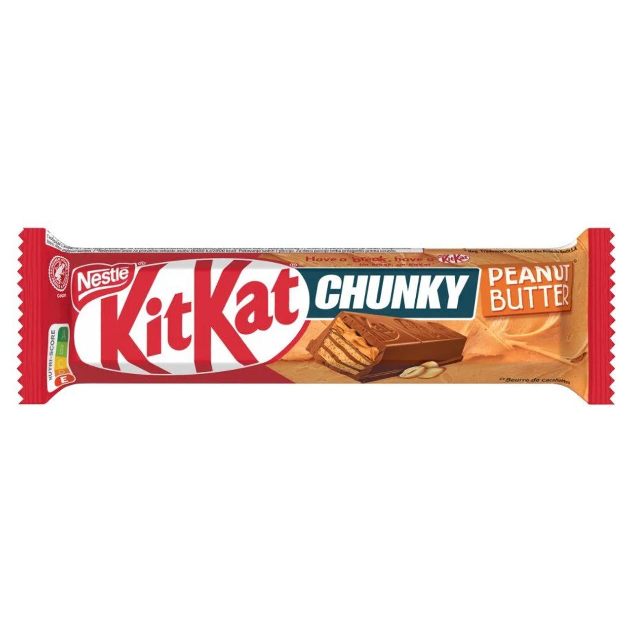 KitKat「厚切花生醬」威化巧克力棒 42 g