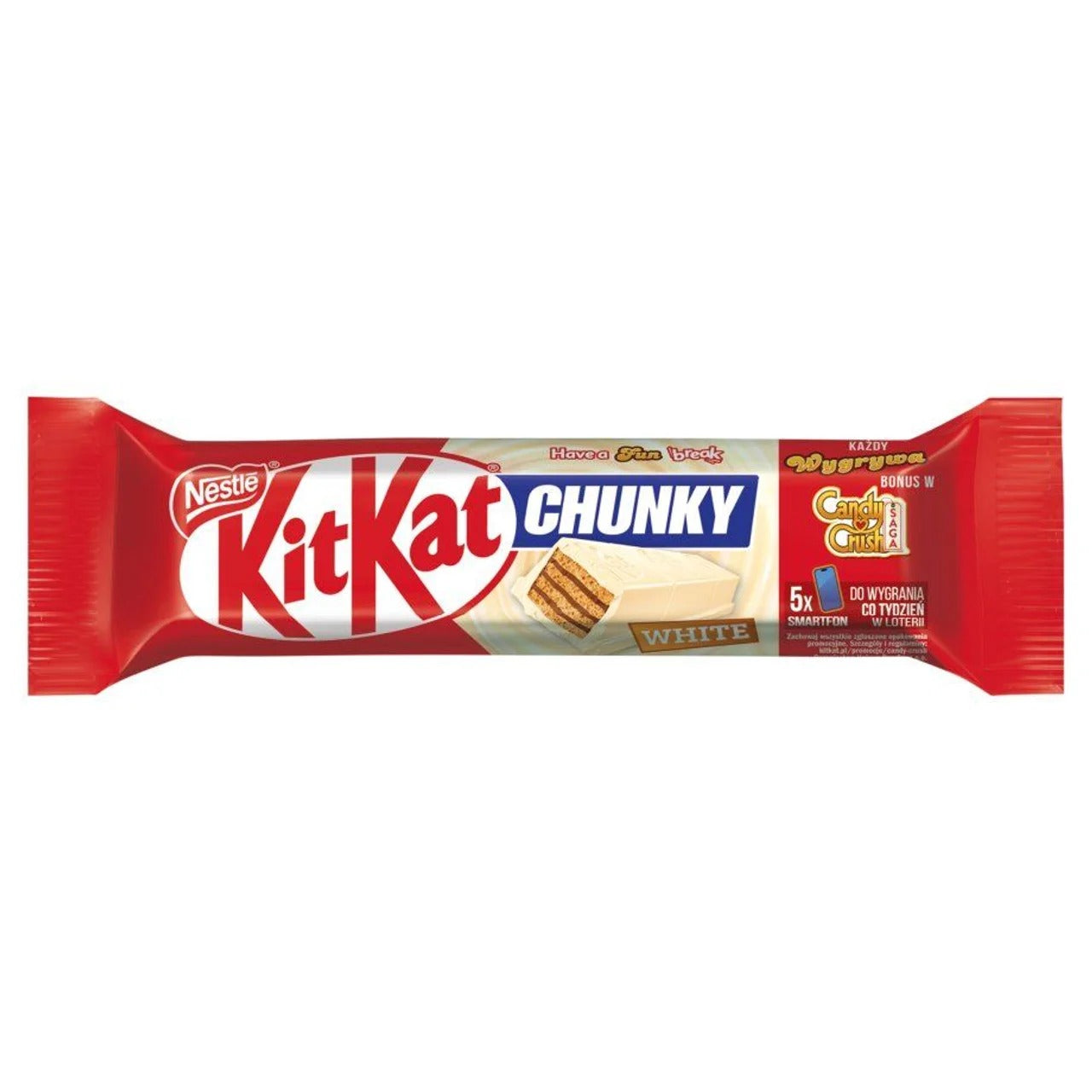 KitKat「重量級」絲滑白巧克力威化棒 40 g