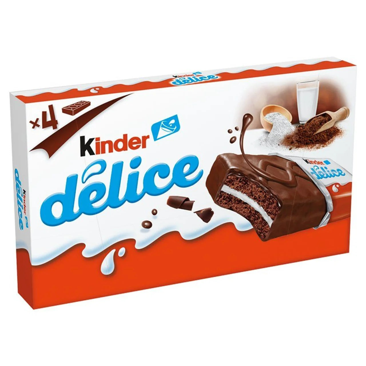 Kinder Cake with Milk Filling (6-Pack) 156 g