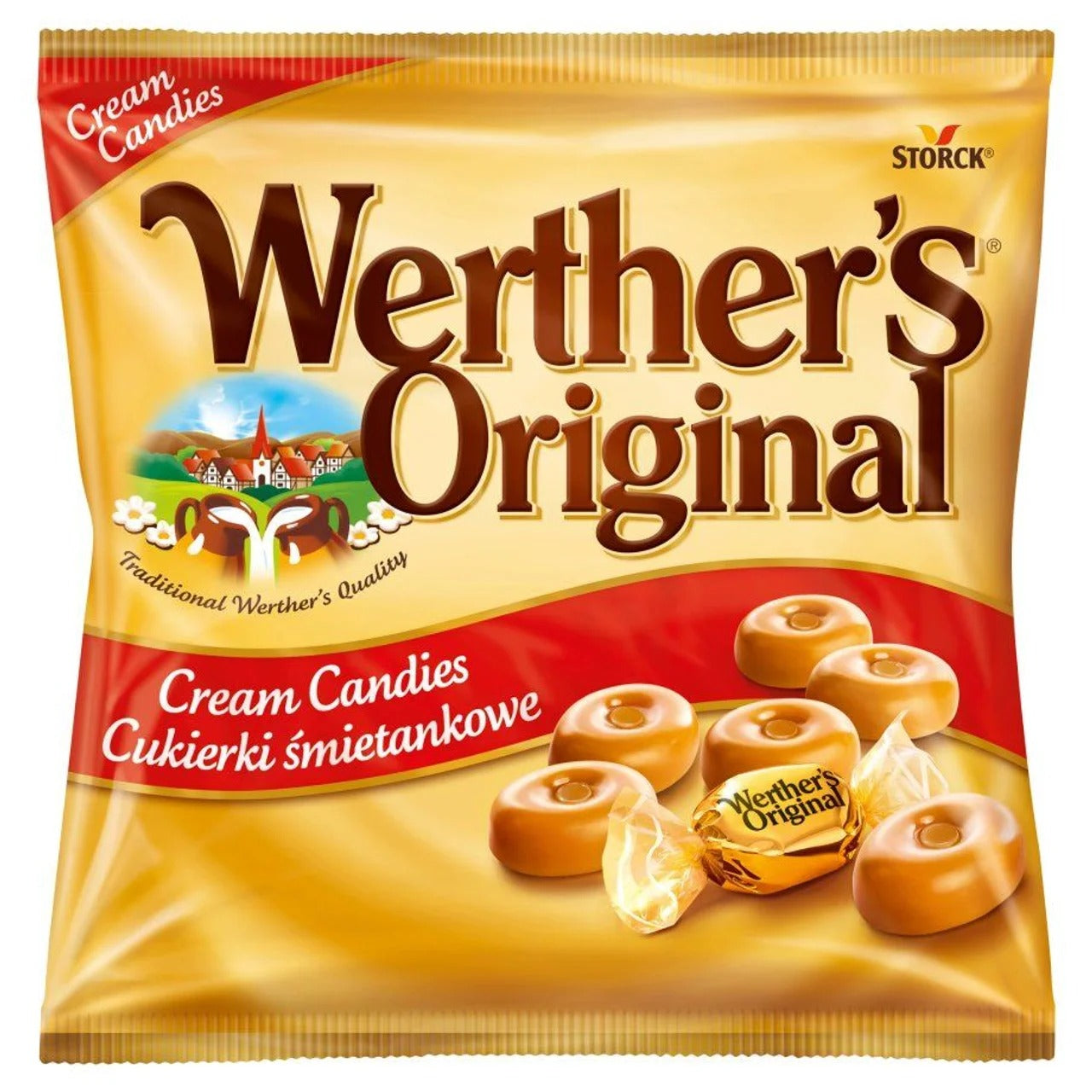 Werther's Original German Butter & Cream Hard Candies 90 g