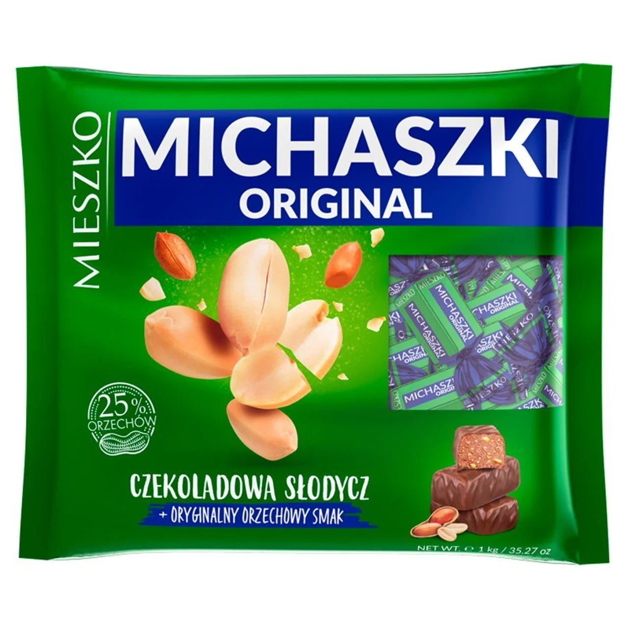 Mieszko Peanut Chocolate Candies 1 kg